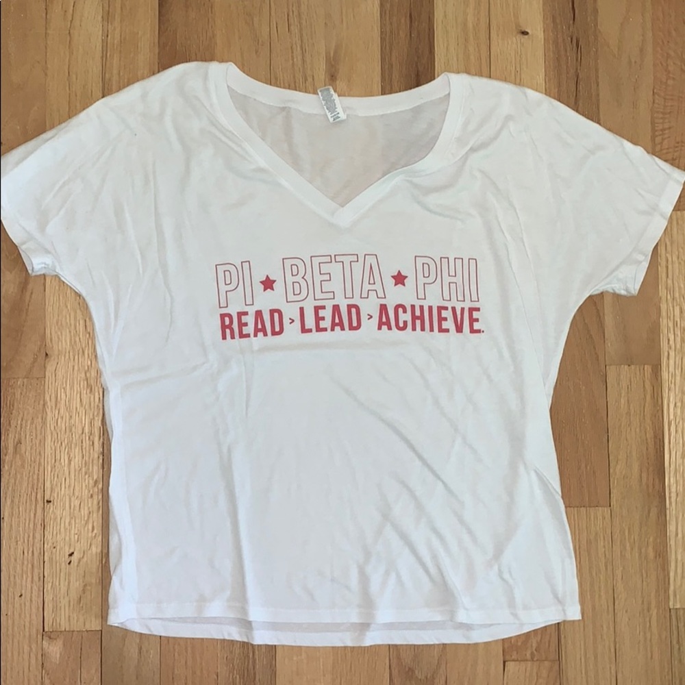 Pi Beta Phi Read. Lead. Achieve. Tee